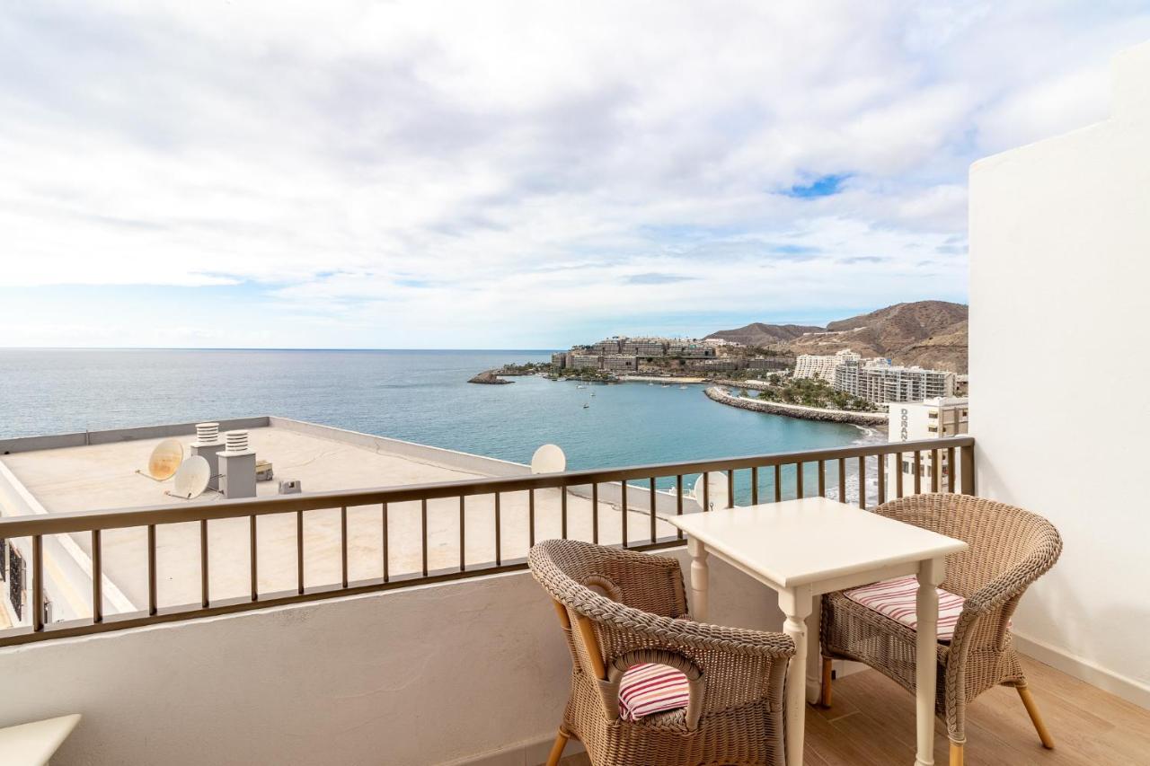 Flatguest Danubio + Sea View + Pool + Beach Mogan Exterior photo