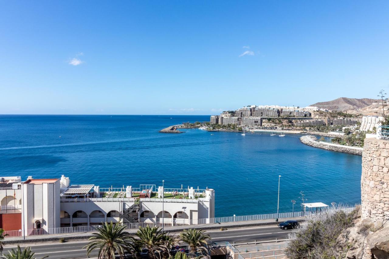 Flatguest Danubio + Sea View + Pool + Beach Mogan Exterior photo
